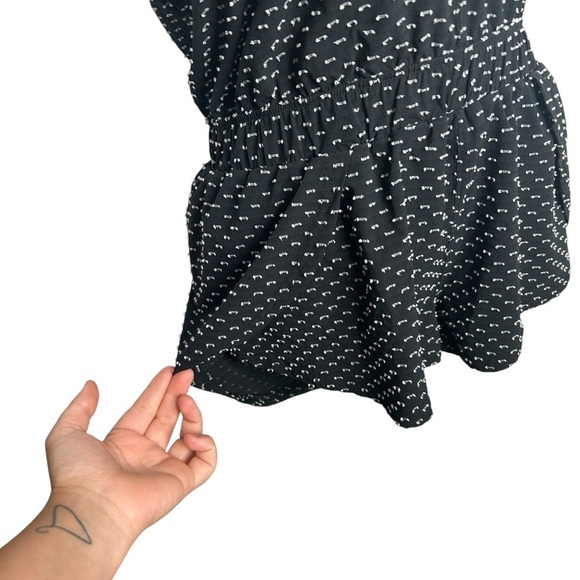 Free People Movement Black Jog It Off Active Romper Onesie Women’s Size XS - Picture 6 of 13